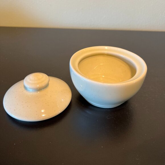 PFALTZGRAFF Set of Cappuccino Pattern Creamer Pitcher & Sugar Bowl with Lid - Picture 7 of 11